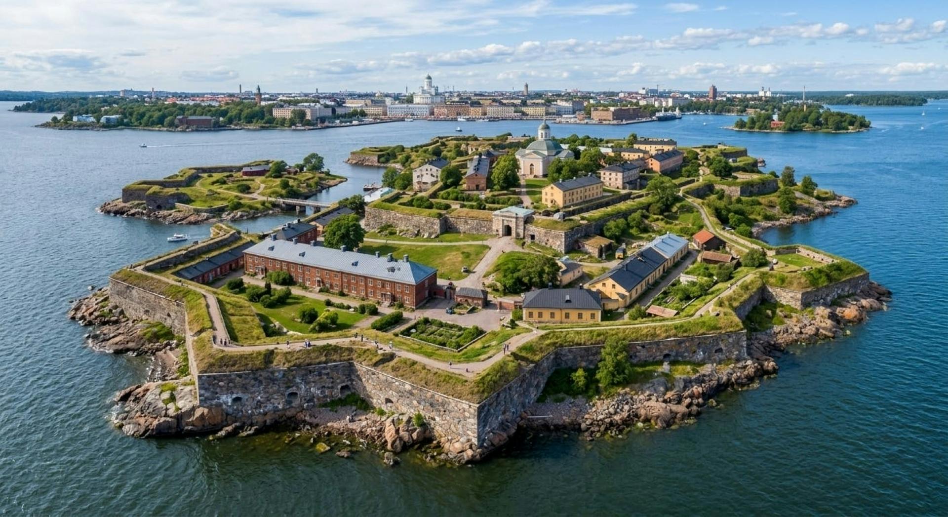 Eintrittskarte für das Suomenlinna-Museum in Helsinki
