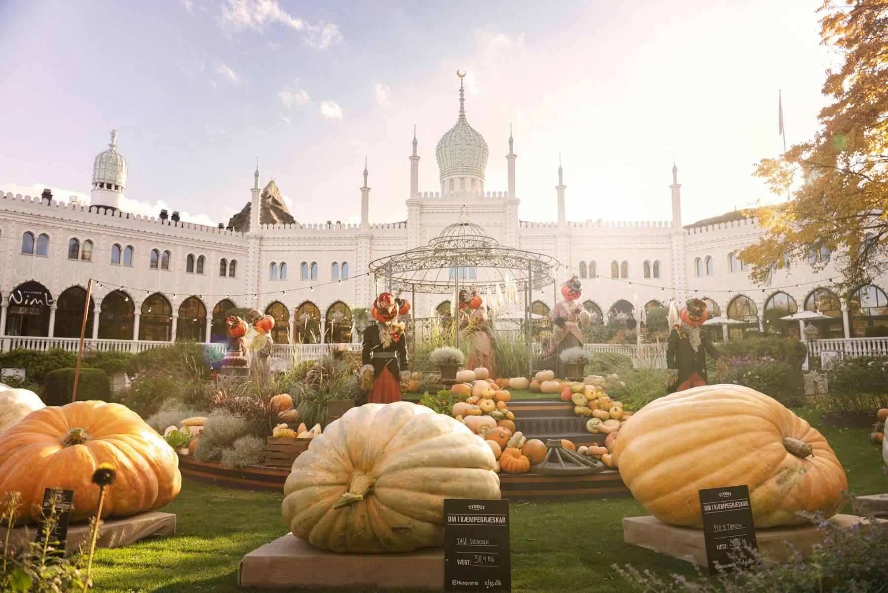 Tivoli Gardens Halloween admission ticket and optional ride pass