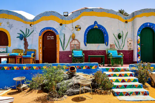 Nubian Village tour from Aswan with lunch and felucca experience
