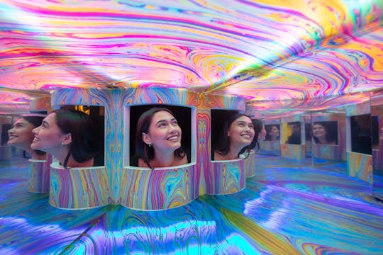 Entrance ticket to London’s Twist Museum of Illusions
