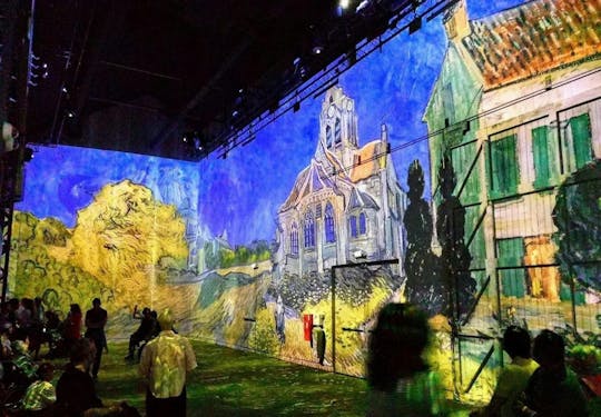 Atelier des Lumières entry ticket and Paris audio city tour