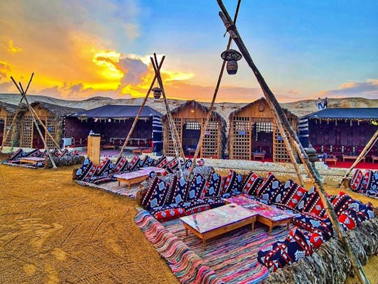 Desert Night with Bedouin Dinner, Arabic Coffee and Show from Cairo