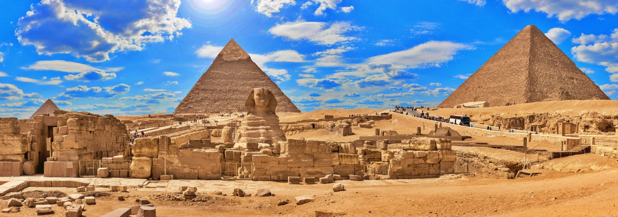 Excursión a las Pirámides de Guiza, la Esfinge y el Museo Egipcio con almuerzo desde El Cairo
