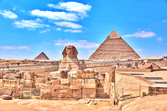 Full-day the Pyramids, Sphinx, Memphis, Saqara and Dahshour