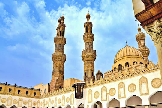 Recorrido histórico por El Cairo con la calle Al-Muizz, la mezquita Al-Azhar y el bazar Khan El Khalil