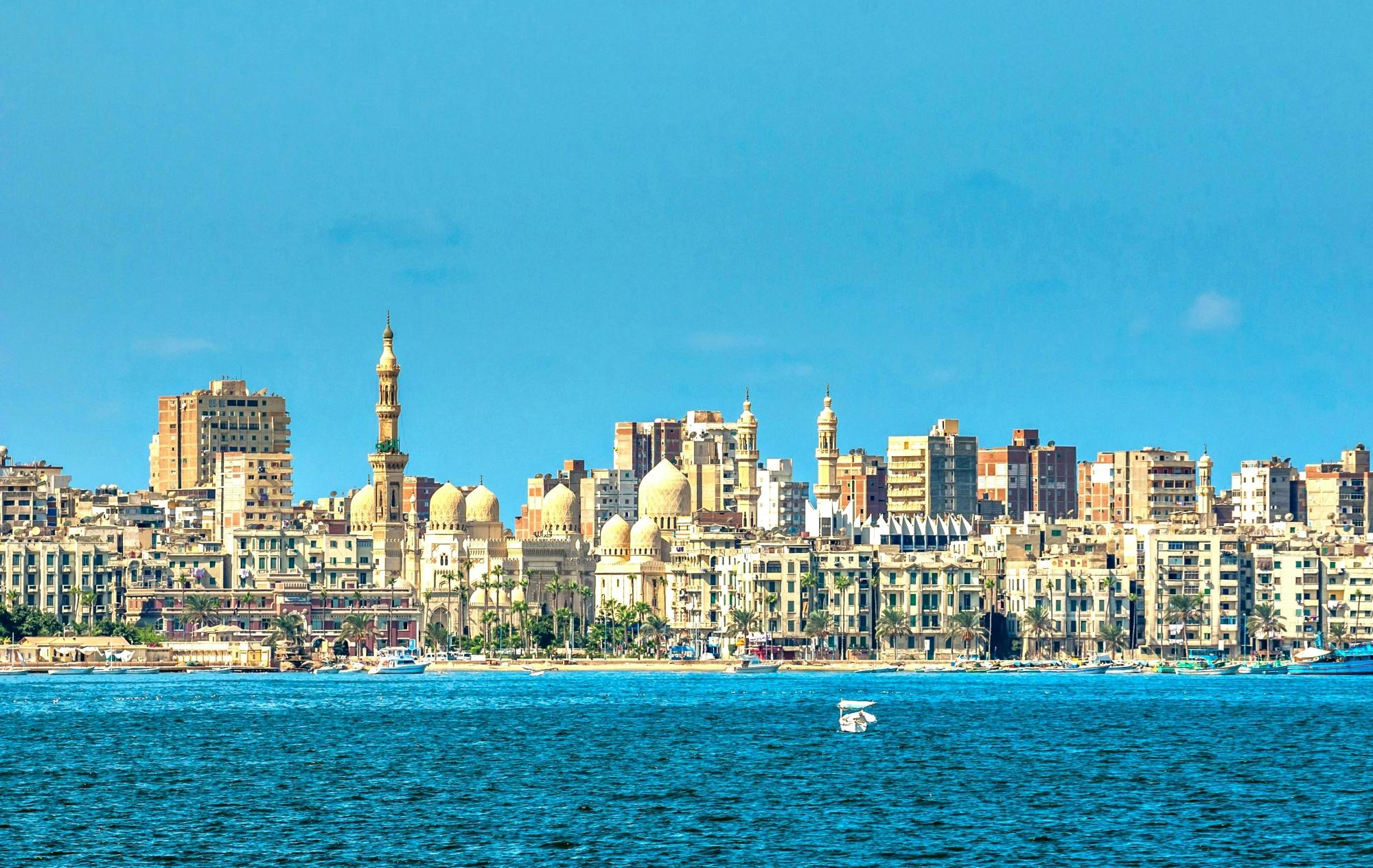 Descubre lo más destacado de Alejandría desde El Cairo con un almuerzo a base de marisco