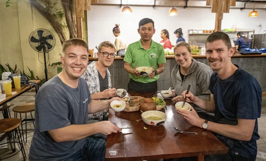 Evening food tour with drinks in Siem Reap by tuk-tuk