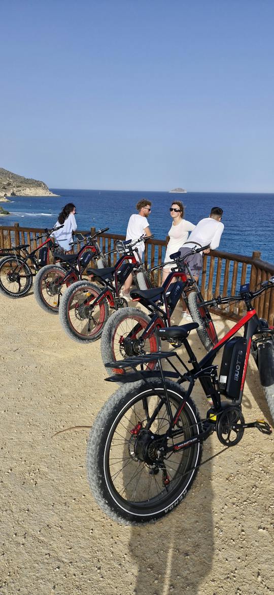 Villajoyosa coast and mountains guided e-bike tour
