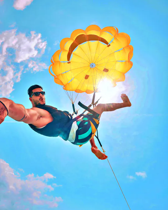 Parasailing-Abenteuer in Sharm El Sheikh