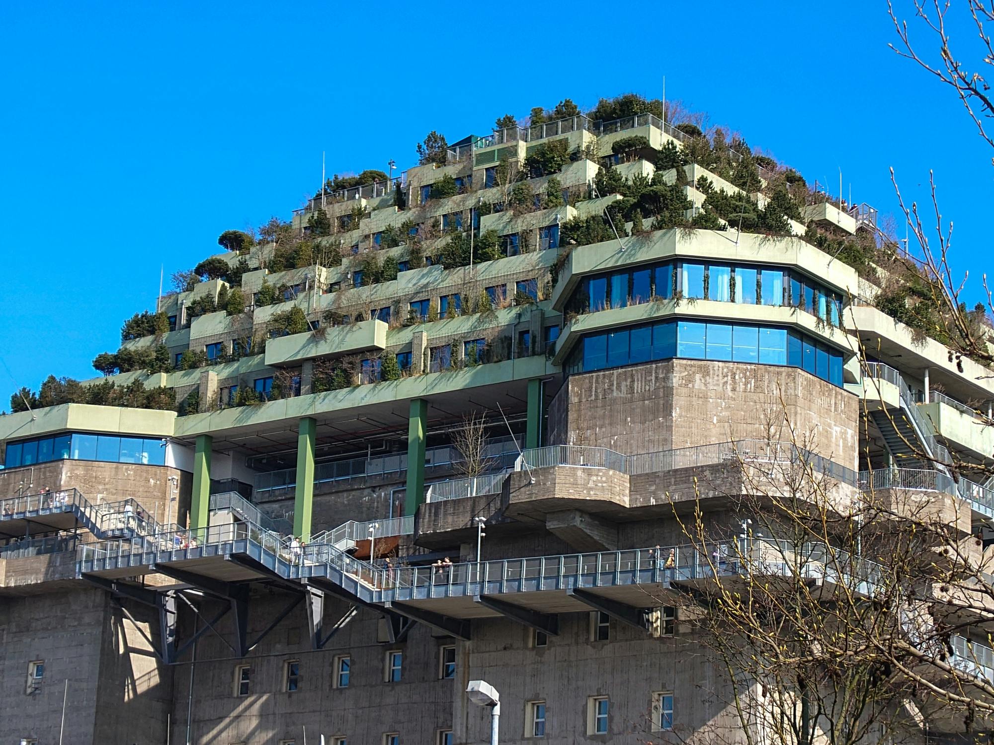 Guided walking tour through Hamburg's Green Bunker