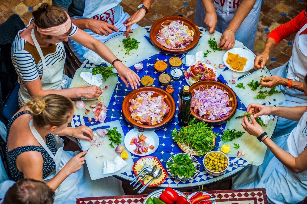 Cours de cuisine traditionnelle de tajine