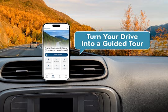 Tour audio autoguidato: Guida panoramica da Vancouver a Kamloops