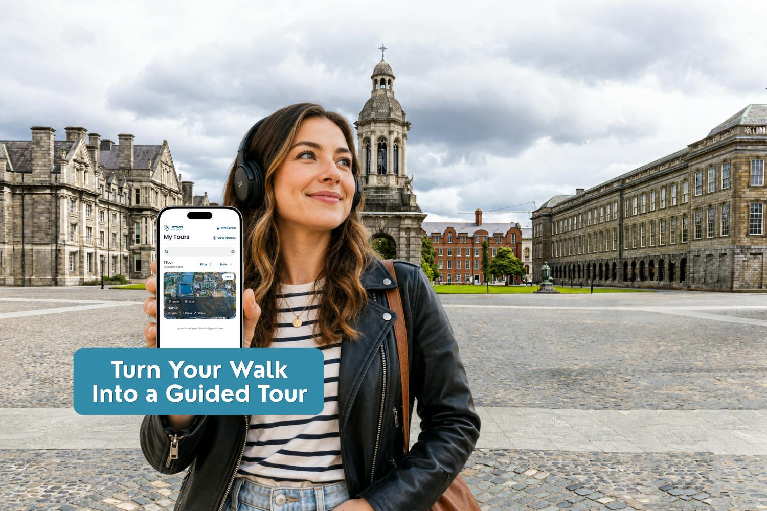 Dublin self-guided city walking tour