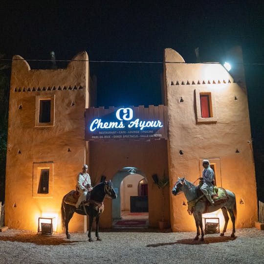 Fantasia Show mit marokkanischem Abendessen aus Agadir und Taghazout