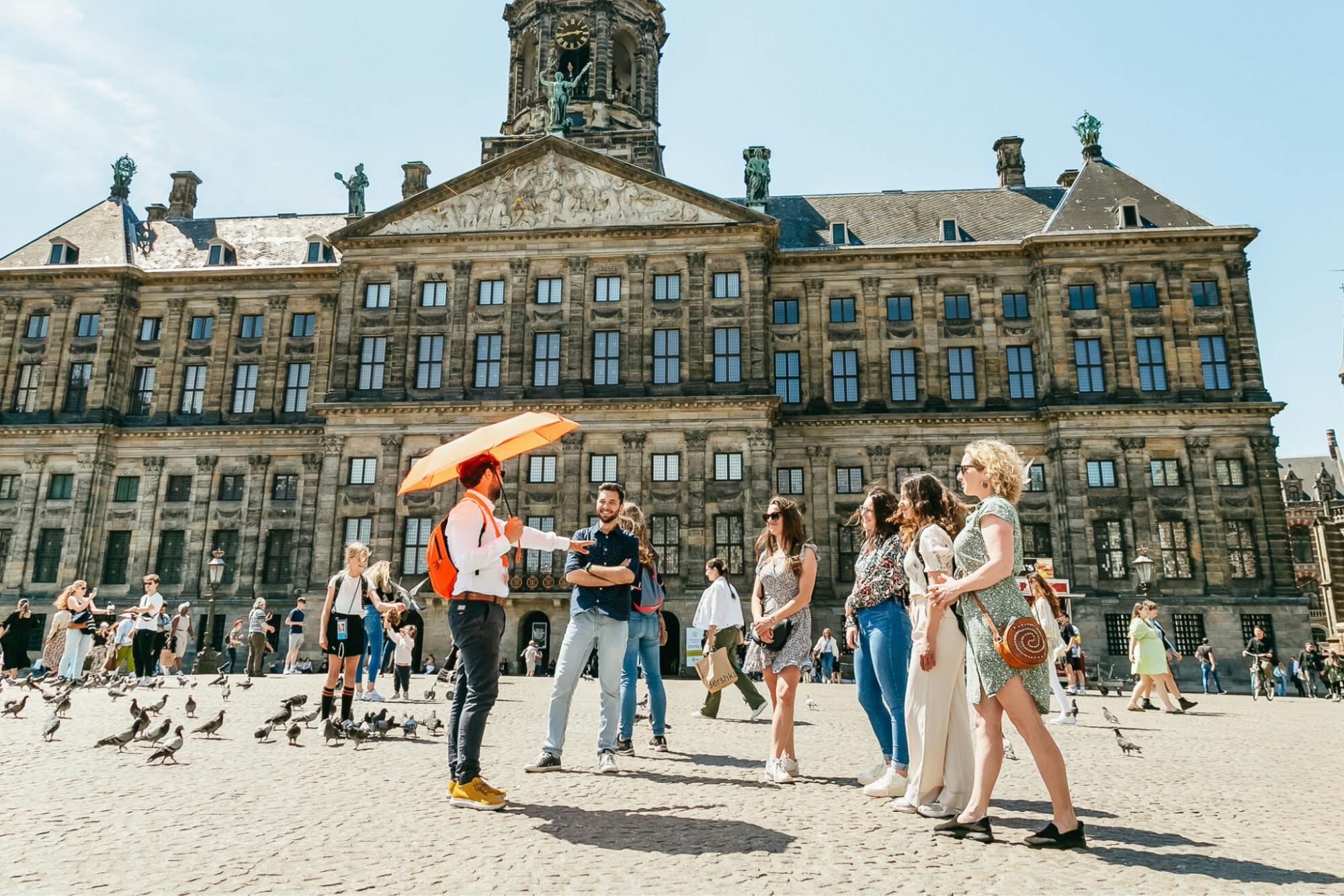Segredos do histórico passeio a pé em Amsterdã