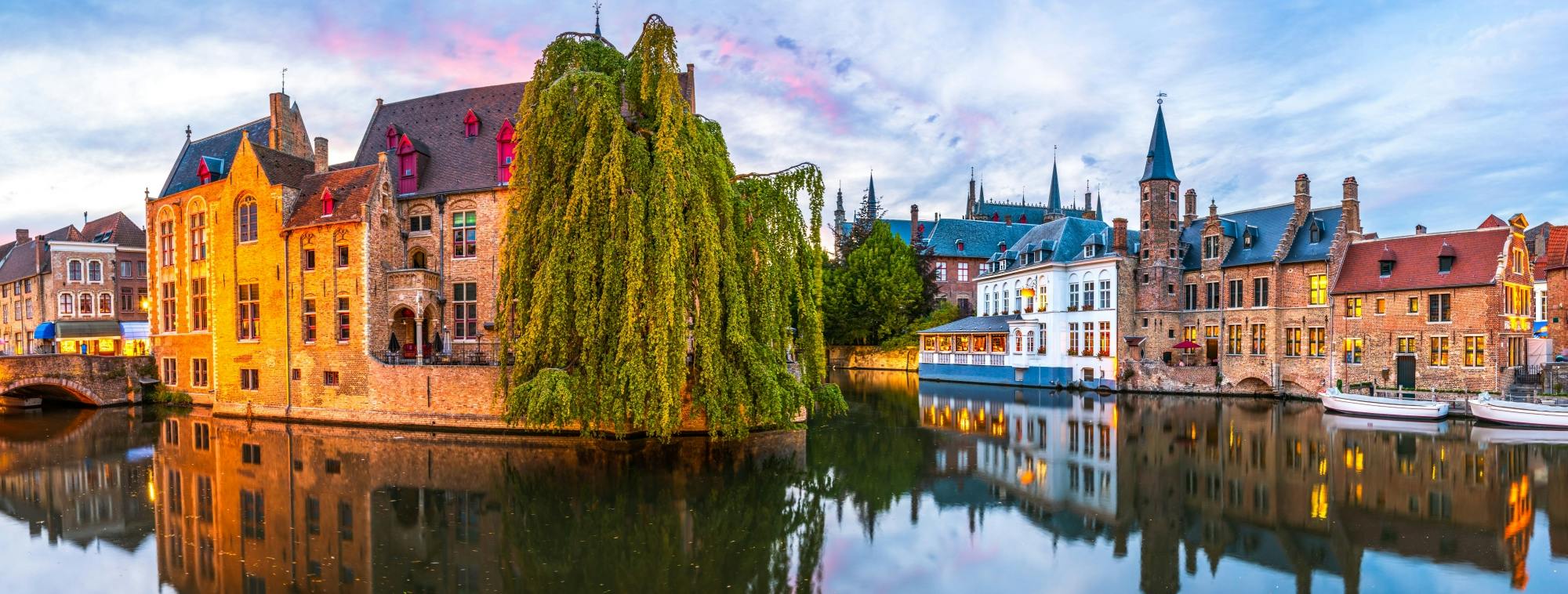 Passeio a pé com áudio autoguiado por Bruges