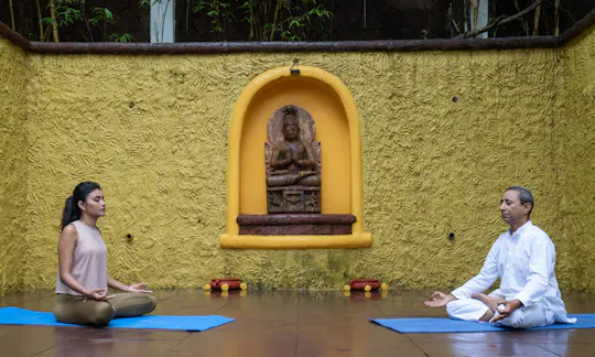 Experiencia de yoga en la mansión histórica Shanti Morada, en el norte de Goa