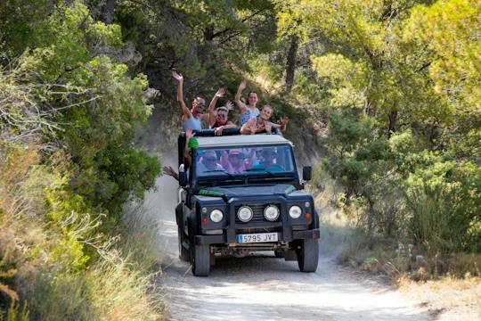 4x4 safari half day: Algar Waterfalls