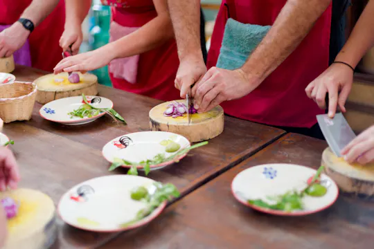 Bangkok cooking class at a local garden house