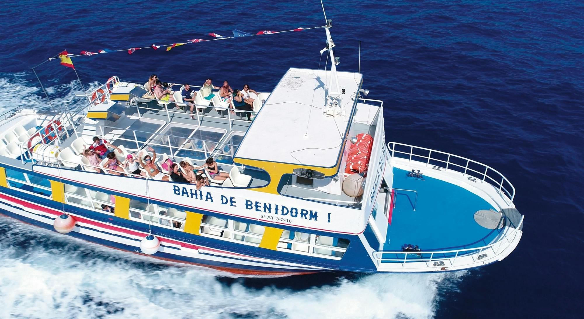 Benidorm Island boat trip ticket