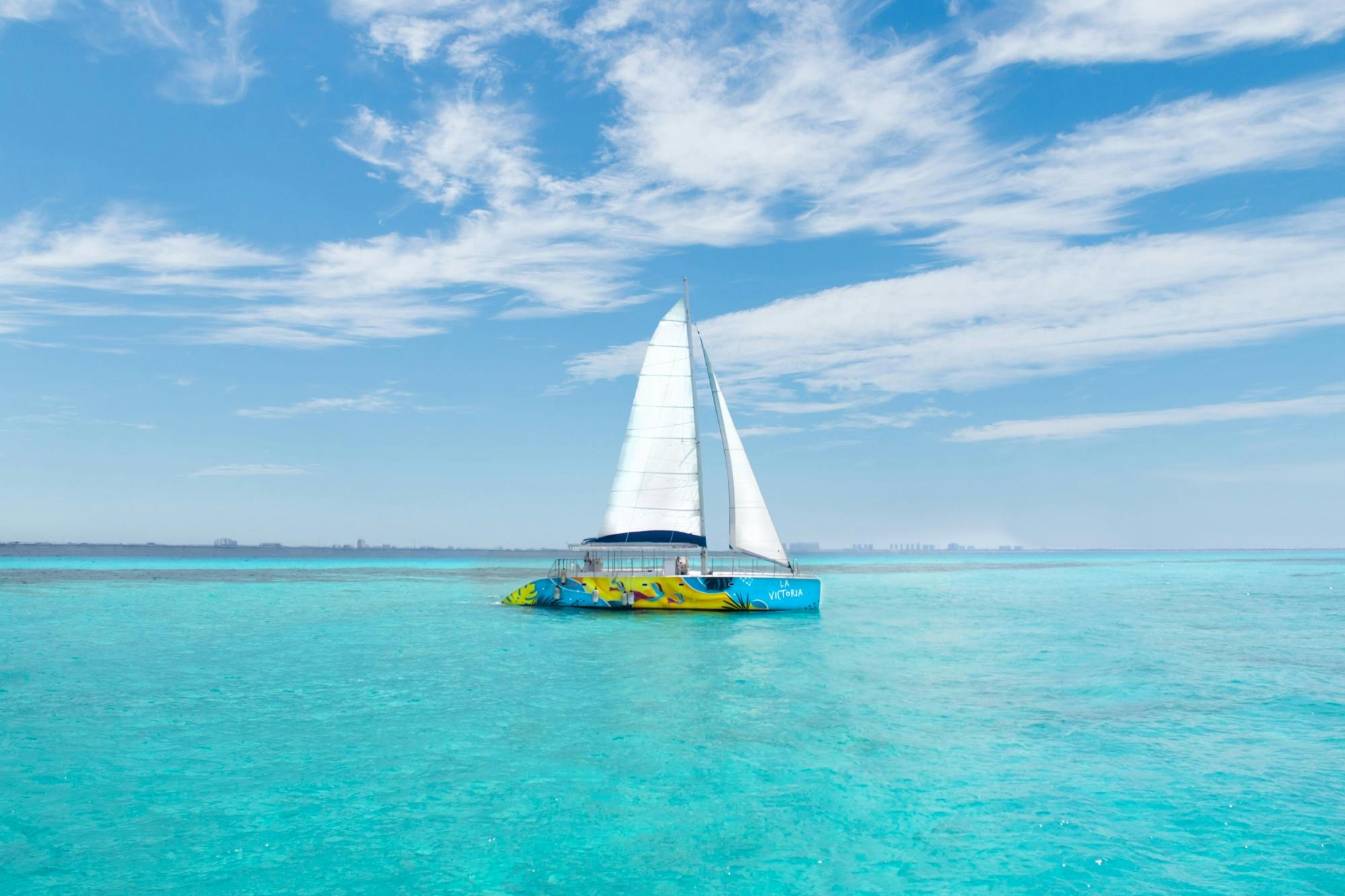 Isla Mujeres Catamaran Cruise, Beach Club & Snorkelling