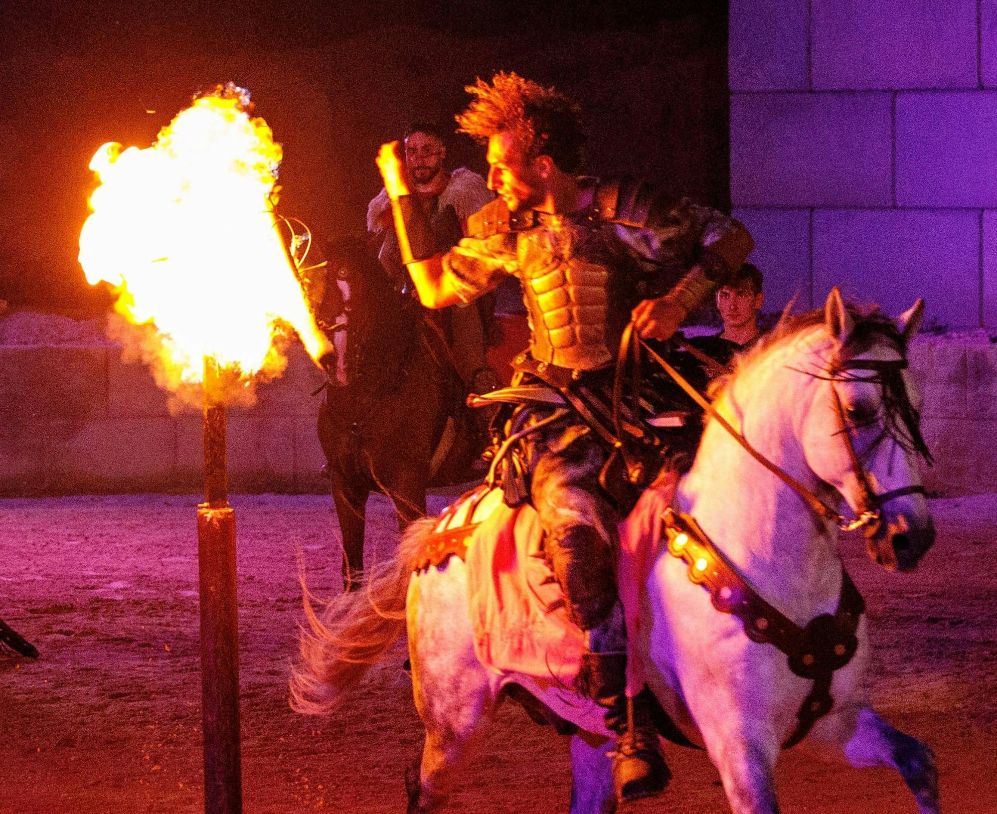 Roman-themed circus show in Villajoyosa