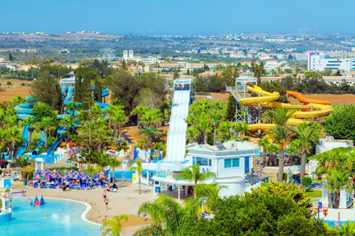 Ayia Napa shuttle bus transfer from Robinson Club Cyprus