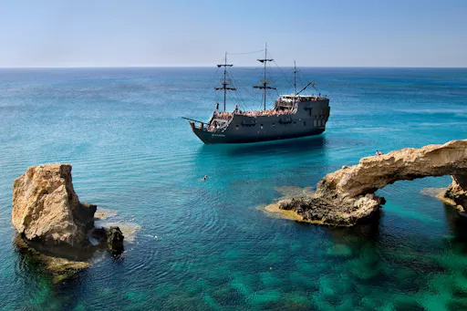Ayia Napa shuttle bus transfer from Robinson Club Cyprus