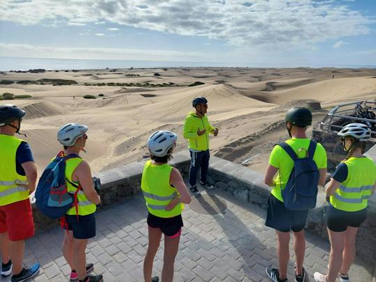 Recorrido en bicicleta eléctrica para grupos pequeños por Maspalomas