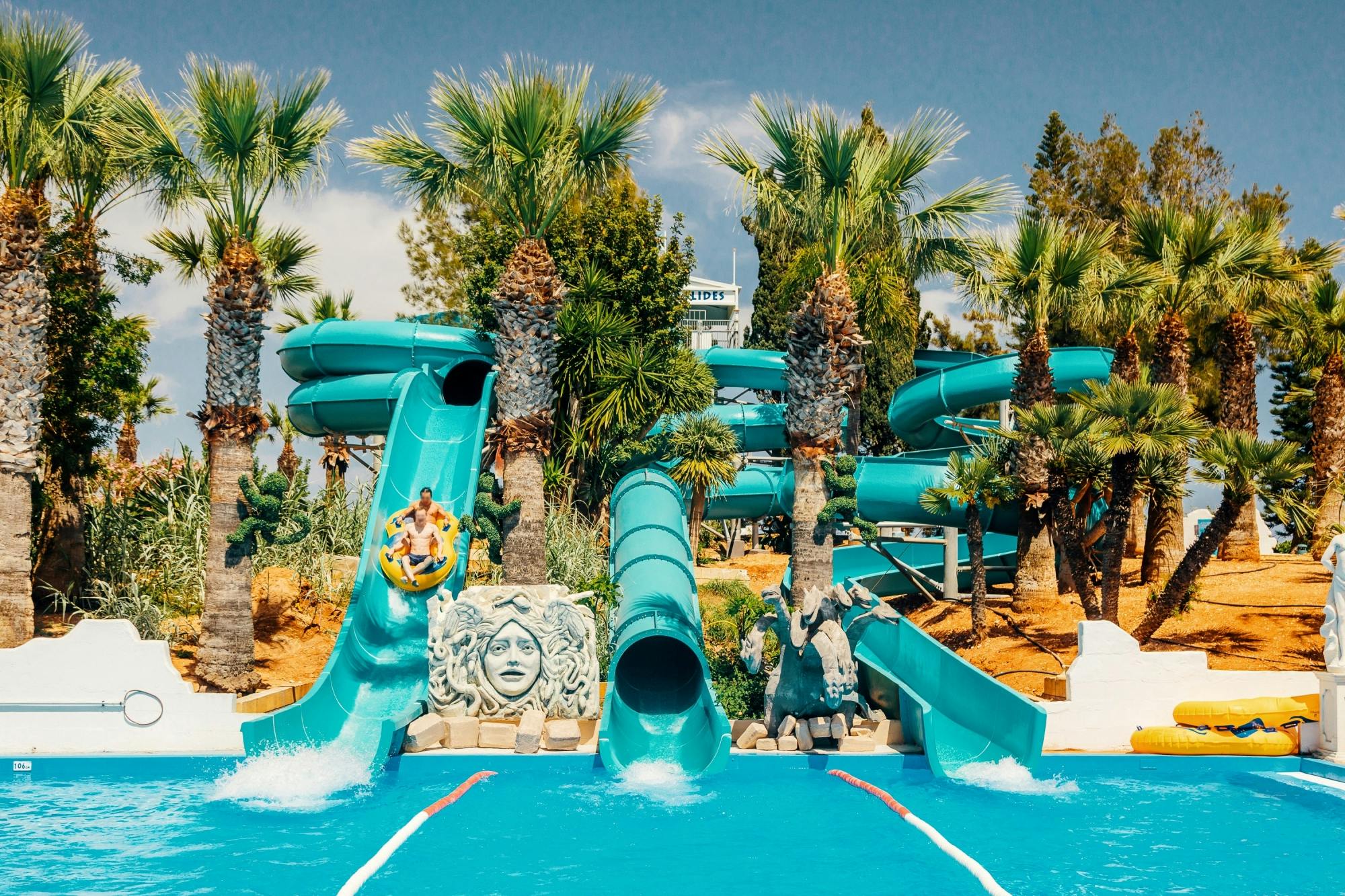 Ayia Napa shuttle bus transfer from Robinson Club Cyprus