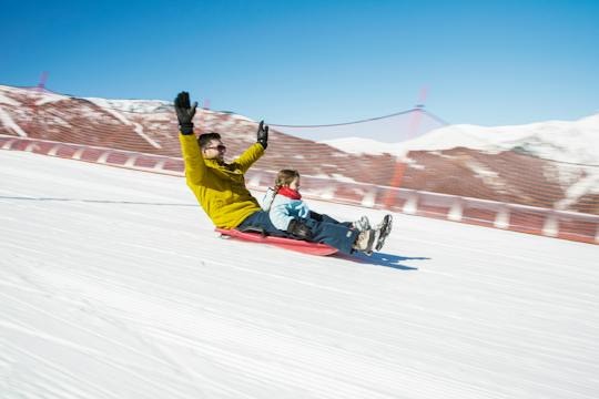 Tubing en sleeën in Pal Arinsal