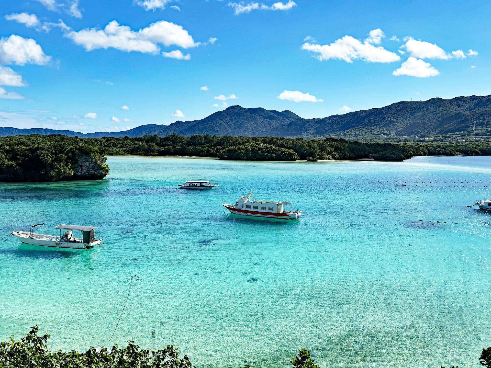 Private Ishigaki excursion with Kabira Bay and Emerald Sea views