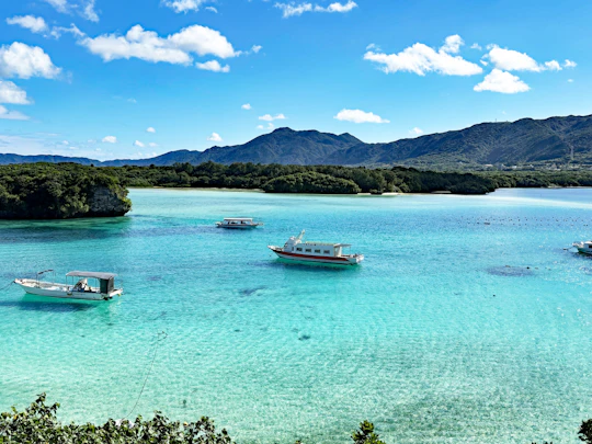 Private Ishigaki excursion with Kabira Bay and Emerald Sea views