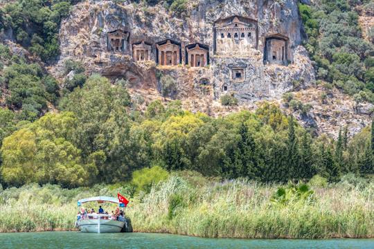 Dalyan Bootstour mit Mittagessen und Besuch am Iztuzu Strand