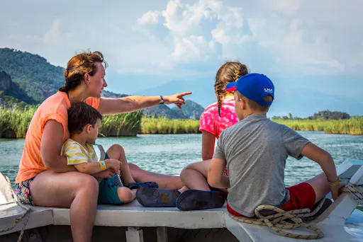 Dalyan riverboat tour with lunch and Iztuzu Beach visit