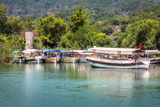 Dalyan riverboat tour with lunch and Iztuzu Beach visit