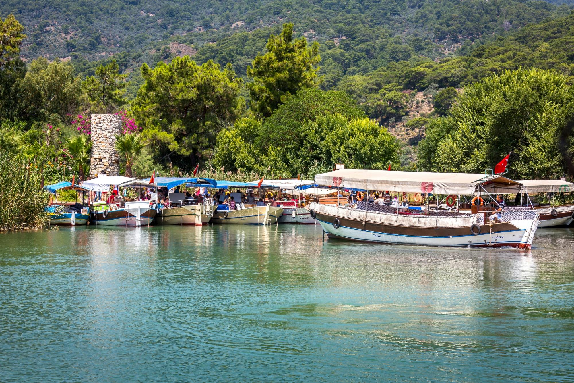 Dalyan riverboat tour with lunch and Iztuzu Beach visit