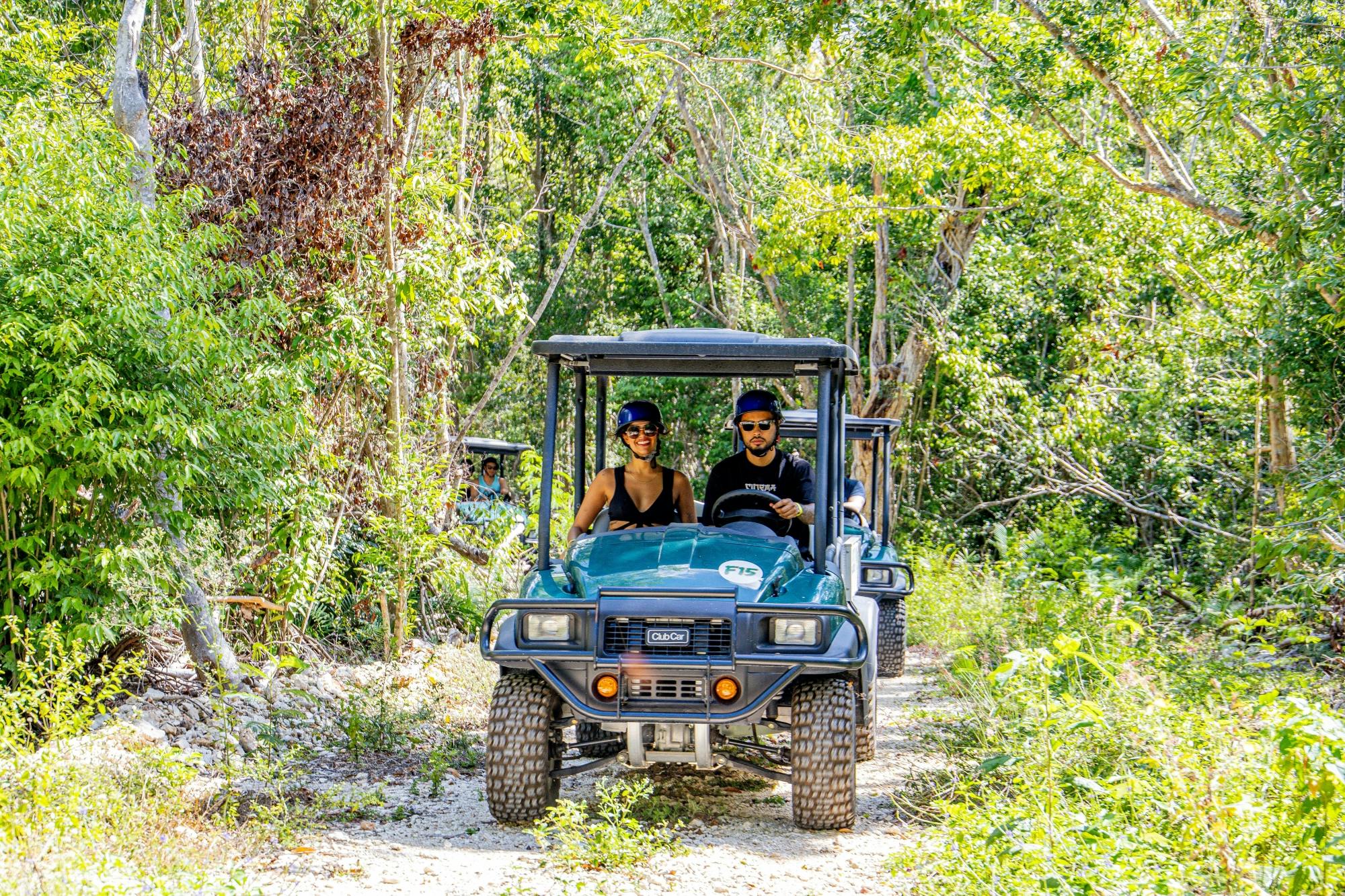 4x4, Cenote und Schnorcheln Super Combo Full Day mit Mittagessen