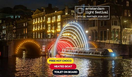 Amsterdam Light Festival canal cruise