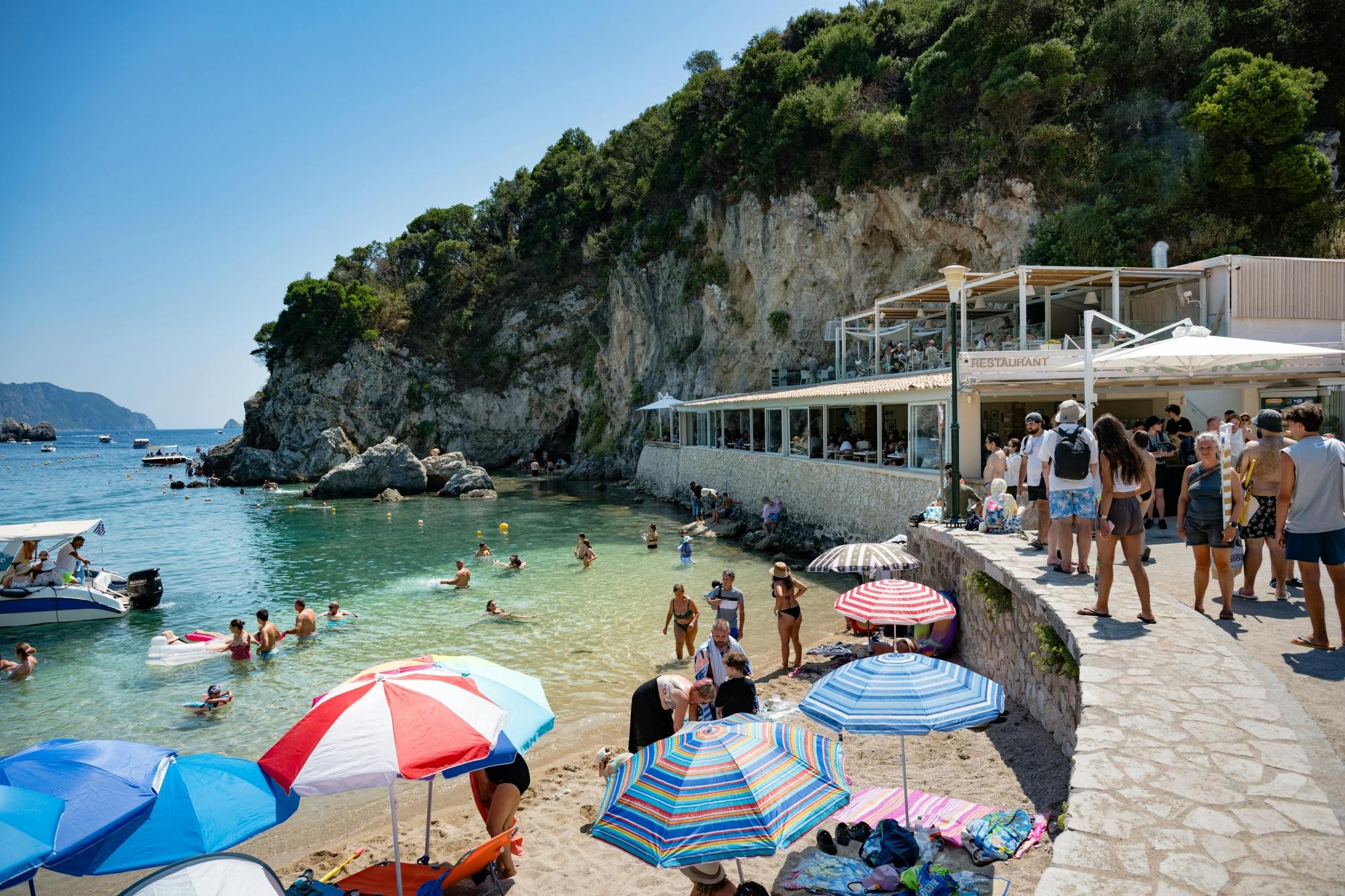 Corfu tour with Achillion Palace and Paleokastritsa