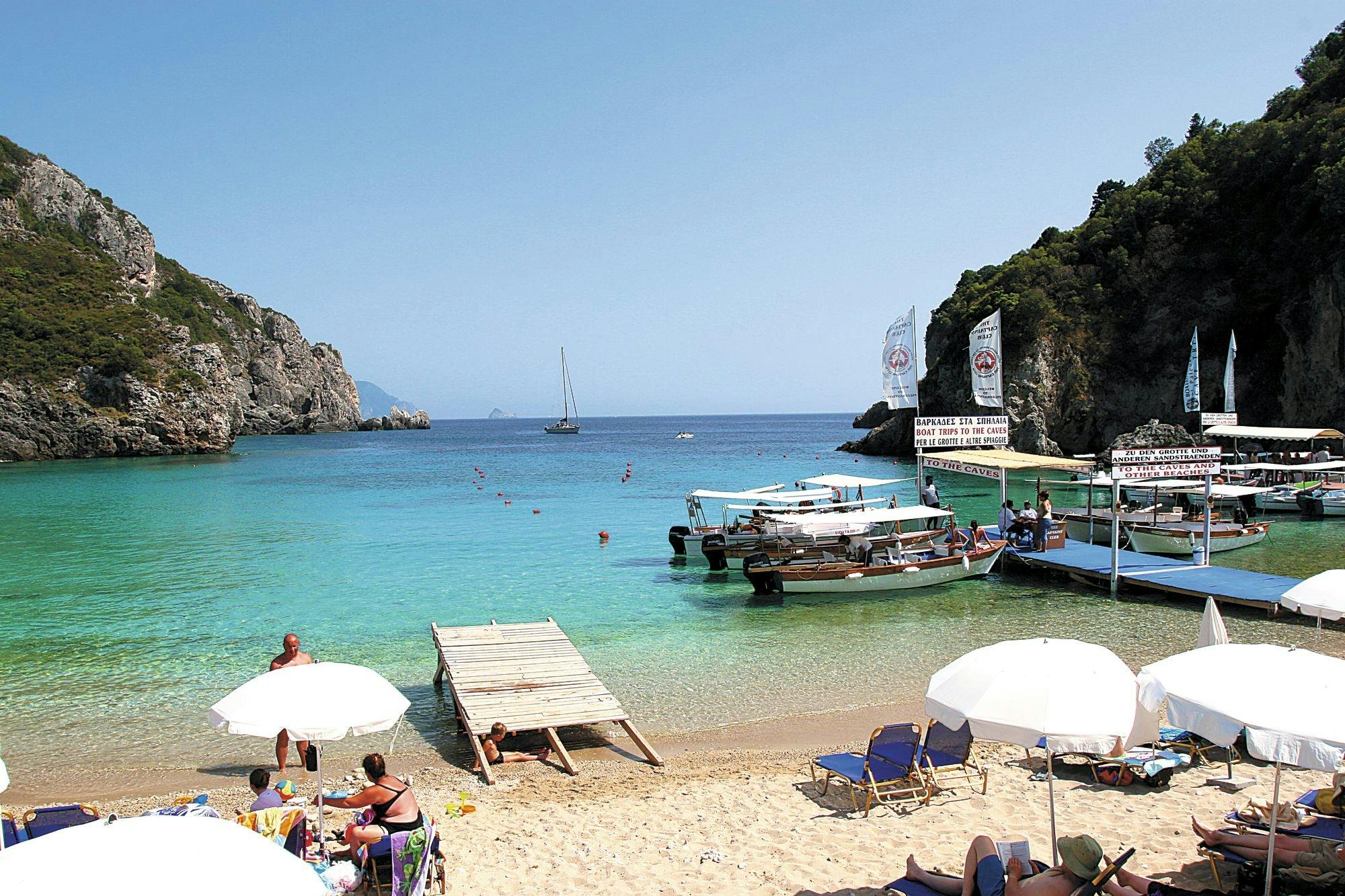 Small group Corfu tour with Achillion Palace and Paleokastritsa