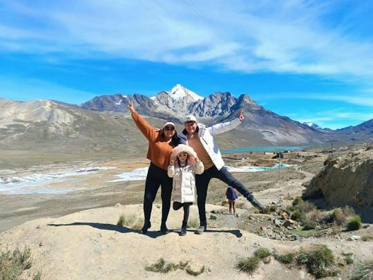 Full-day glacial adventure to Charquini Lagoon from La Paz