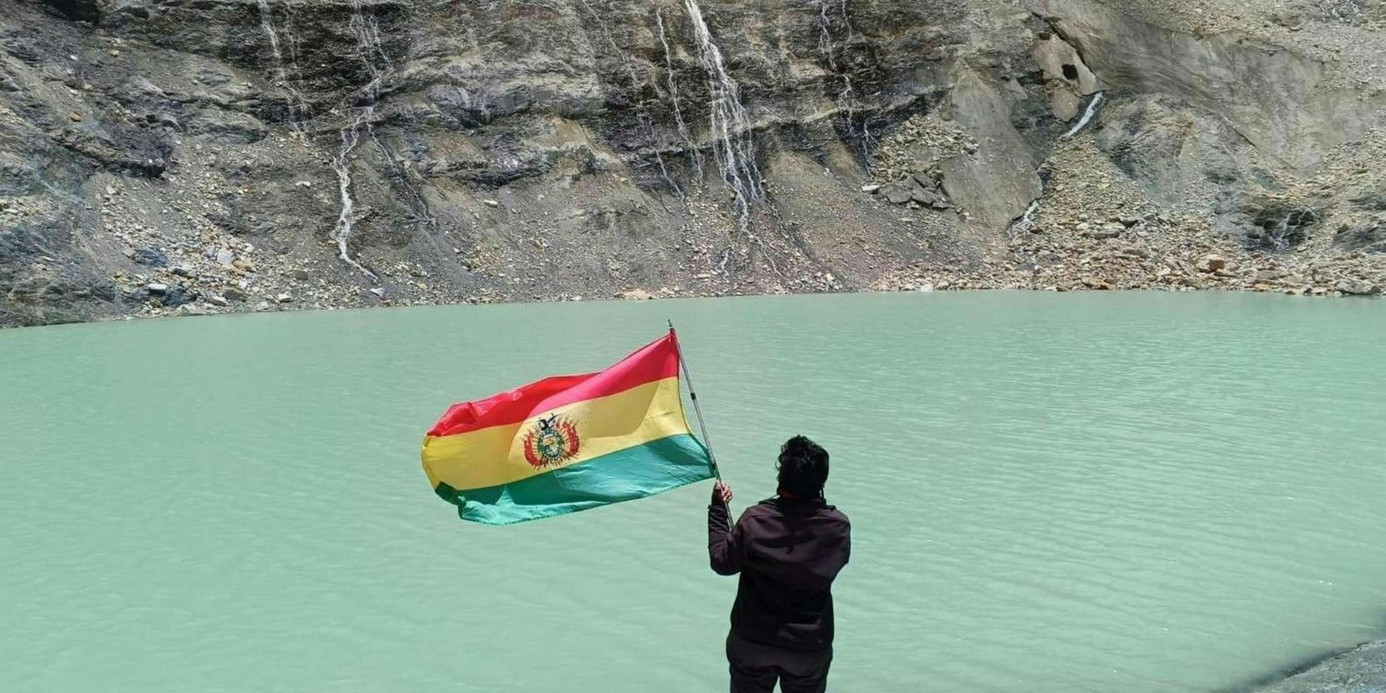 Charquini Glacier and Emerald Lagoon guided day trip from La Paz