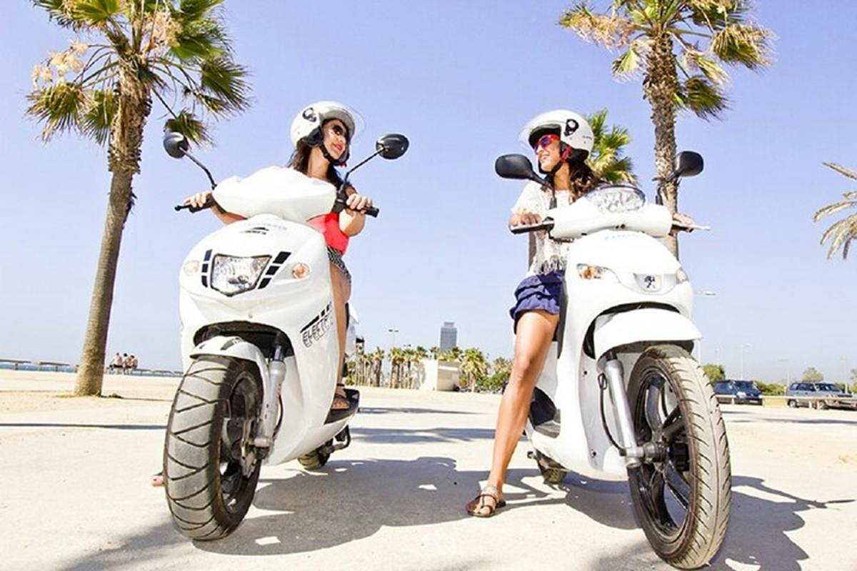 Vermietung von 125-ccm-Rollern in Maspalomas