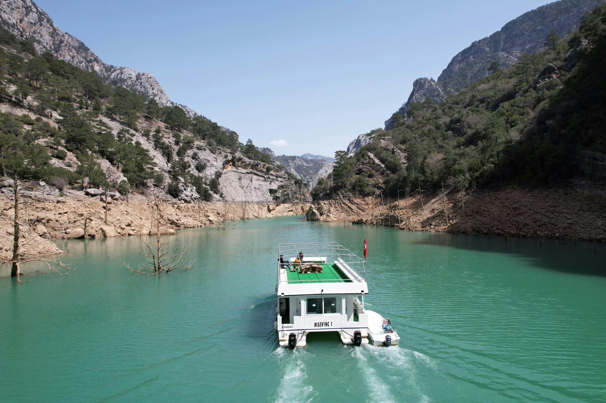 Green Canyon boat cruise with Manavgat market visit