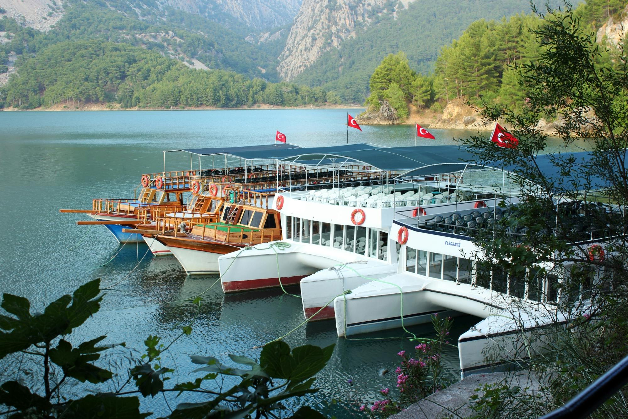 Green Canyon boat cruise with Manavgat market visit
