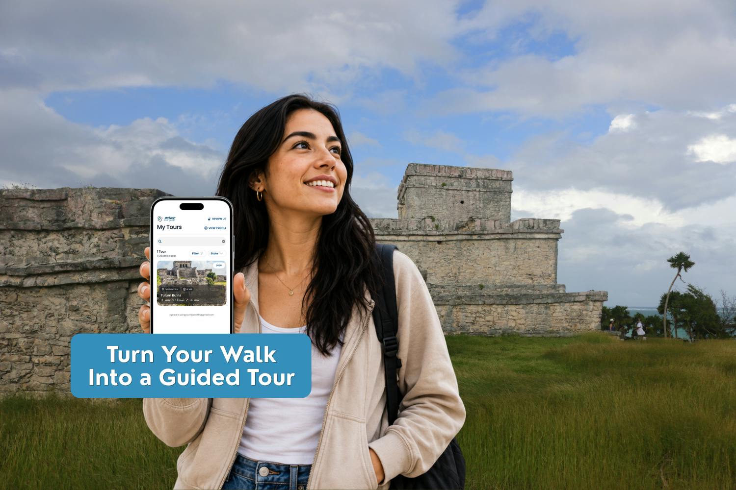 Visite guidée audio des ruines mayas de Tulum