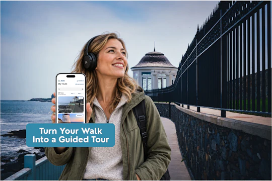 Newport Cliff Walk self-guided walking audio tour