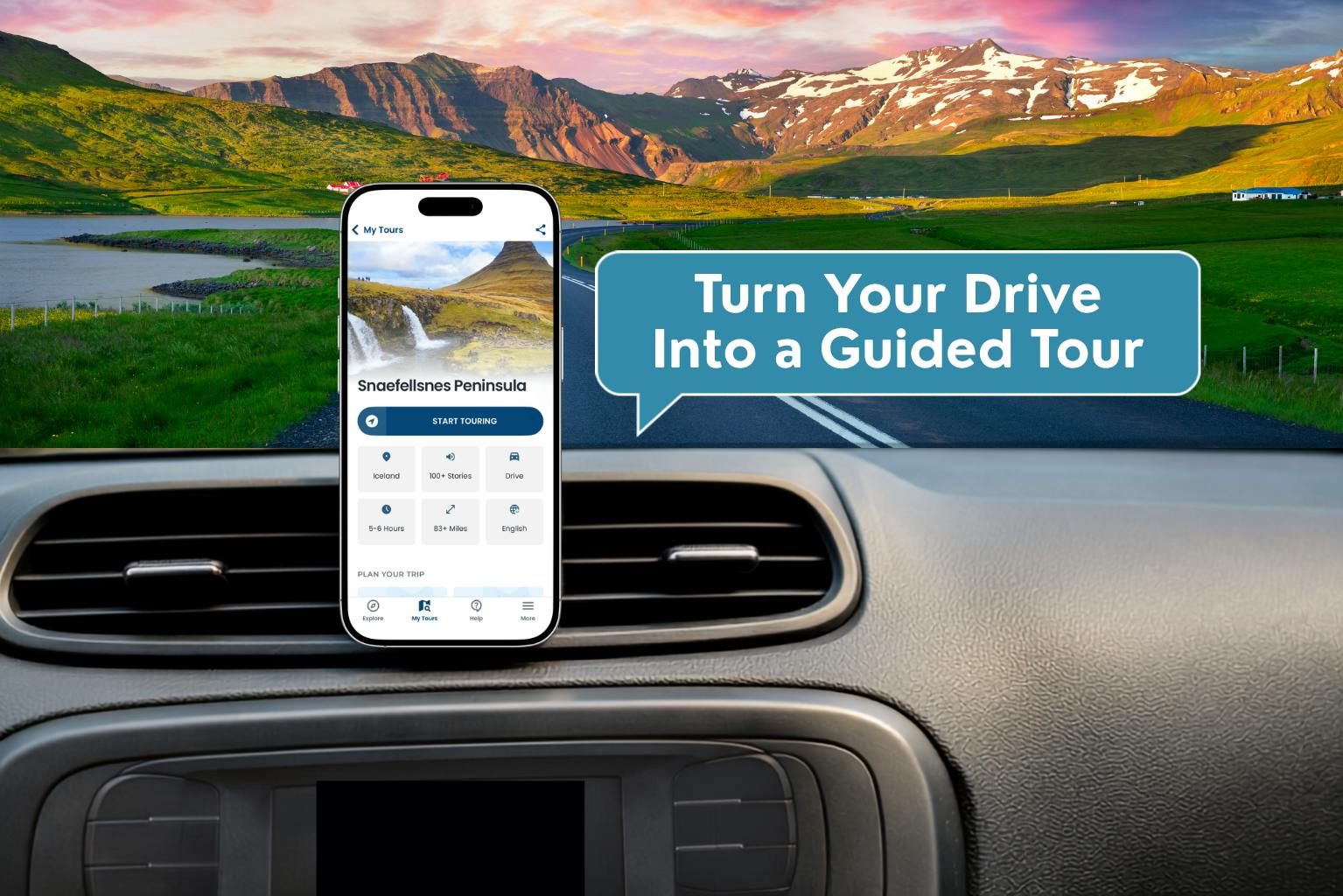 Snæfellsnes Peninsula Self-Guided Driving Audio Tour