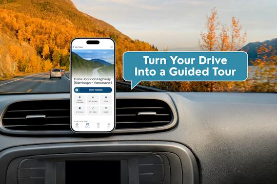 Zelf begeleide audiotour: Scenic Drive vanaf Vancouver naar Kamloops